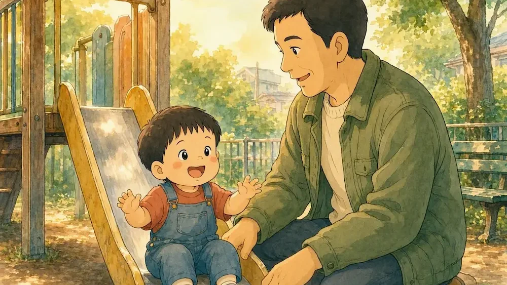 아빠들에게는 이 시간을 오히려 아들과 단둘만의 좋은 추억으로 만드는 자세가 중요하다.