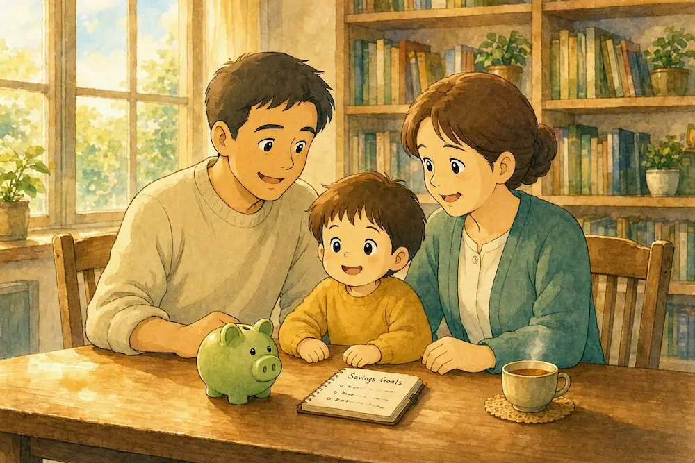 1억 종잣돈을 만들어 주기보다 경제 관념을 심어주기 위함이 우선이다.