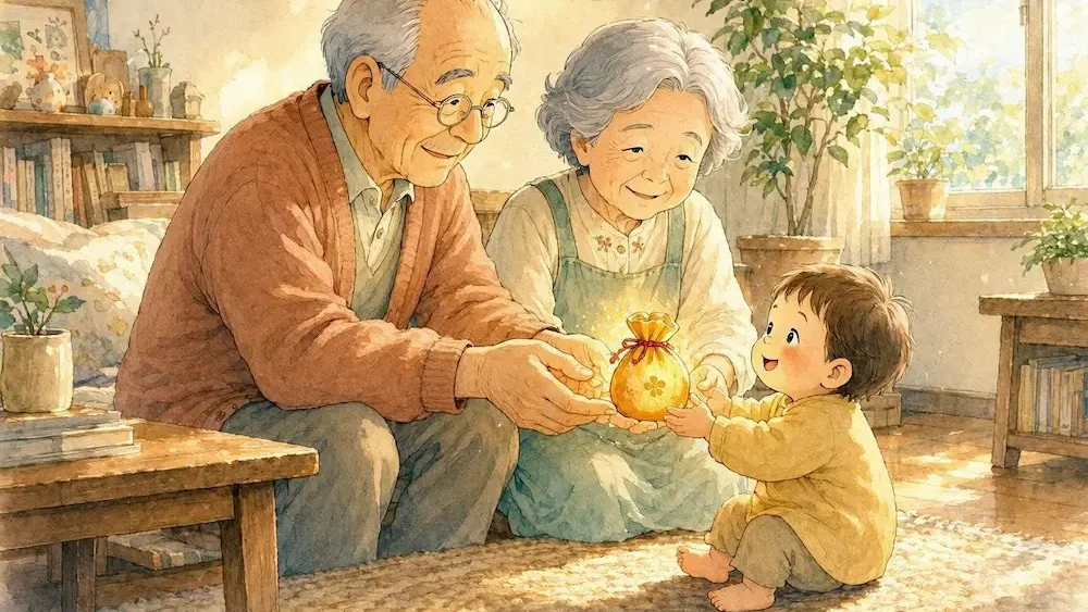 할머니, 할아버지 사랑해요~