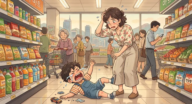 자기조절능력이 미완숙하기 때문에 쉽게 울고 떼를 쓴다.