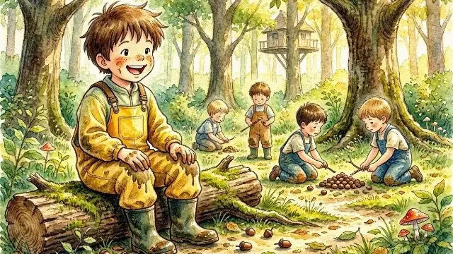 야생 짐승 같은 우리 아이, 감당이 안되서 숲유치원을 알아보았습니다.