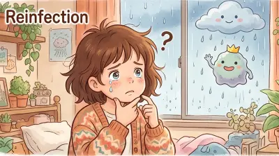 수족구는 낫더라도 재감염의 위험이 있습니다.